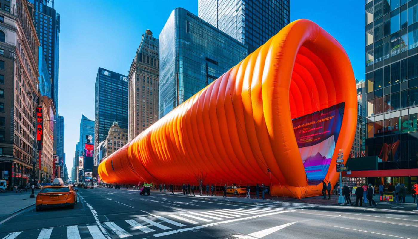 Augmenter la visibilité des entreprises avec des structures gonflables